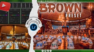 BROWNPRESETHowToEditLightroomPresetsMobileLightroomTutorial design lightroomediting [upl. by Naivat]