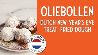 How to Make Oliebollen Dutch New Years Eve Treat Fried Dough [upl. by Adlee]