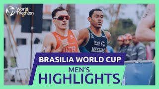 Race Highlights  2024 BRASILIA WORLD TRIATHLON CUP  Men [upl. by Siletotsira]