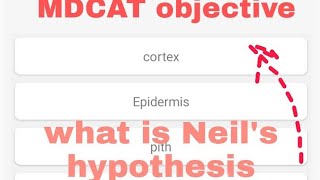 photosynthesis mcqs what is Neils hypothesis mcat mcqsmdcat2022 mdcat [upl. by Oecam]