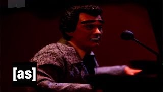 Down On Your Knees Im the Piano God  Robot Chicken  Adult Swim [upl. by Elinnet]