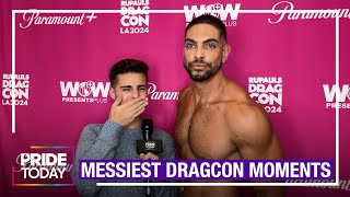 The Messiest amp Shadiest Moments at DragCon 2024 w Luxx Fiercalicious Salina Bruno amp More [upl. by Gayner209]