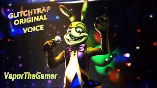 VaporTheGamer Glitchtrap Voice Animated SFM Help Wanted [upl. by Suiddaht]