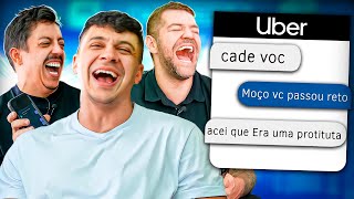 PERDERAM A NOÇÃO NAS CONVERSAS DO UBER 🤣 ft Renato Albani amp Victor Sarro [upl. by Novah]