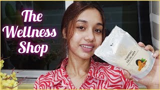 THE WELLNESS SHOP  5 min Herbal Facial Wax  watch for honest review [upl. by Ludwog]