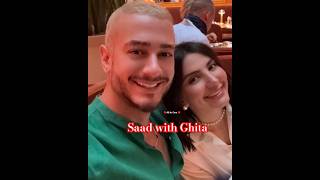 Saad Lamjarred with Ghita Ai Allakisaadlamjarredarbicsingermoroccoloveghitawifeyoutubeshorts [upl. by Sieracki]