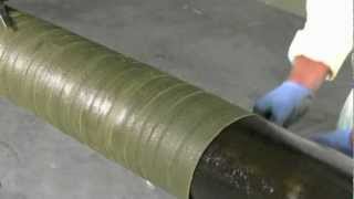 Premier Coatings Petrolatum Tape  Straight Pipe Application [upl. by Ened]