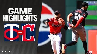 Twins vs Guardians Game Highlights 91924  MLB Highlights [upl. by Jerold]