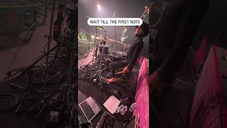 WAIT TILL THE FIRST NOTE… Stitched Up Heart x Joey Castro LIVE 2024 Drum Cam [upl. by Refinnej579]