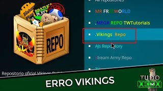 ERRO INSTALAÇÃO DO REPO VIKINGS COMO ARRUMAR ❌ XBOX ONE [upl. by Ross]