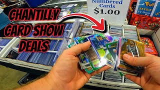 Chantilly Sports Card Show Bargain Box Hunting [upl. by Moberg225]