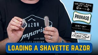 StepbyStep Guide Loading Your Shavette Razor Like a Pro [upl. by Alathia]