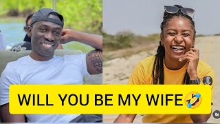 DRAMA As TREVOR ASKS MASHIRIMA KAPOMBE TO BE HIS WIFE🤣🤣🤣 [upl. by Nailuj]