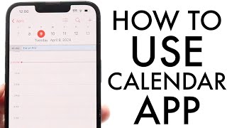 How To Use Calendar On iPhoneiPad Complete Beginners Guide 2024 [upl. by Uyekawa552]