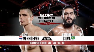 GLORY 46 Rico Verhoeven v Antonio Bigfoot Silva [upl. by Aurelio]