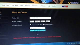 How to Active Fcar F3 G Scanner ToolUOBD2 [upl. by Mildrid70]