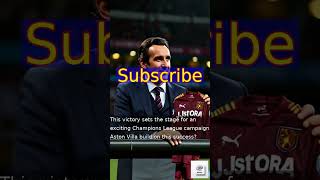 Aston Villas Triumphant Return to Champions League  Young Boys 03 Aston Villa Highligh [upl. by Aninaj]