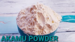 HOW TO TURN AKAMUPAP INTO POWDERNIGERIA PAP IN A DRY FORM [upl. by Anaujahs329]