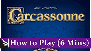 Carcassonne 20th Anniversary How to Play FULL Rules [upl. by Amato659]