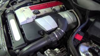 w203 c200 compressor engine sound [upl. by Chong305]