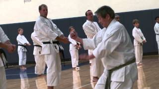 Bassai Dai Taught by Master Yano 8th Dan JKA 1 [upl. by Ahsieki929]