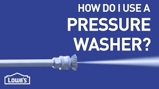 How Do I Use A Pressure Washer  DIY Basics [upl. by Cirone121]