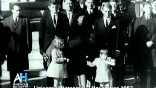 quotThe World Mournsquot Nov 1963 Universal Newsreel [upl. by Einaffyt422]