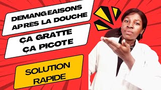 Démangeaisons après la douche solution rapide comment traiter la dartre filaires boutons teigne… [upl. by Nath]