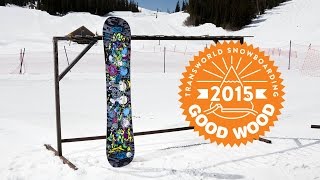 GNU Space Case  Good Wood 2015 Mens Park  TransWorld SNOWboarding [upl. by Jonah756]