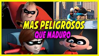 Los 5 SUPER mas PELIRGROSOS de los INCREIBLES [upl. by Branch222]