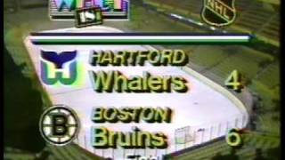 WHCT Hartford Whalers Bruins Close [upl. by Watkins171]