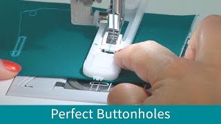 Perfect Buttonholes with the Baby Lock Jubilant [upl. by Leirej290]