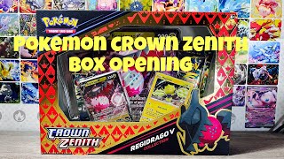 Pokemon crown zenith box opening [upl. by Llehcram]