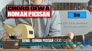 Chord Gitar  Dewa Roman Picisan LyricChord [upl. by Eolanda]