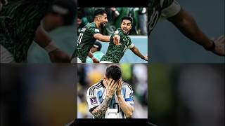 Argentina vs Saudi Arabia 🤧🥶  Highlights  Fifa World Cup 2022 shorts football youtube [upl. by Siraj]