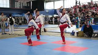 2024 NY Open TKD  Cadet Female Team DSCF4645 [upl. by Malachy793]