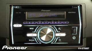 How To  FHX700BT  Audio Settings [upl. by Calondra]