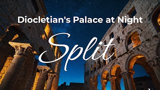 Diocletian Palace at night  Split Croatia [upl. by Anomer]