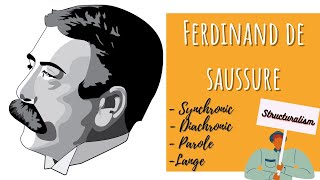 Biography of Ferdinand de Saussure  Critical Theory English Literature Net  SET  BA  MA [upl. by Andrien]