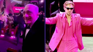 Martin Scorsese VIBES to Ryan Goslings Im Just Ken Oscars Performance [upl. by Alaham]