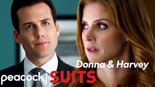 Chemistry Between Harvey and Donna  SEASON 1  Suits [upl. by Albers]