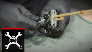 How To Rebuild the Fuel Petcock on a Kawasaki KLR650 [upl. by Kendal]