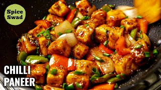 CHILLI PANEER RESTAURANT STYLE  CHILLI PANEER  CHILLI PANEER RECIPE [upl. by Heber]