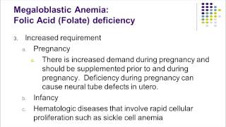 Macrocytic Anemia CW [upl. by Dori363]