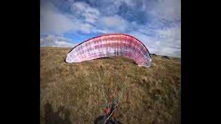 Paragliding Ireland Paul Cunningham Dungiven [upl. by Zerelda]