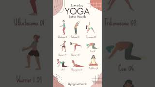 Everyday YOGA Better Health weightlossshortyo youtube [upl. by Rudwik400]