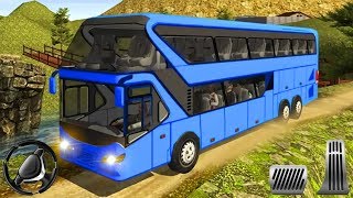 Uphill Offroad Bus Driving Simulator  3D Gameplay [upl. by Browne]