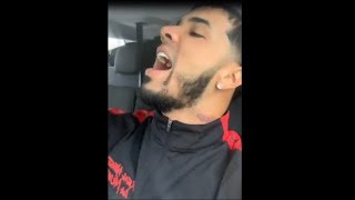 Anuel AA Cantando quotAmanecequot Sin Autotune [upl. by Euqinim]