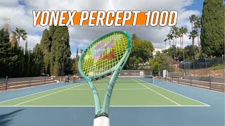 Yonex Percept 100D Review  One of the best racquets of 2023 [upl. by Ydnac]