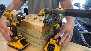 DeWalt Faceoff Which is Best for Driving 14” Lags DCD999 vs DCF887 [upl. by Gant]